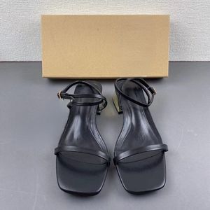 2.5CM Low Shoes Vendor Sandale Pour Femme Summer Fashion Women 2024 <b>Blocked</b> Heels for Ladies - Product Image 2