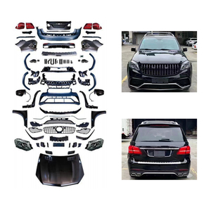 Kit de modificación de coche X164 2006-2012, actualización a modelo GLS X166, parachoques delantero, capó, parachoques trasero, guardabarros para Benz - Product Image 1