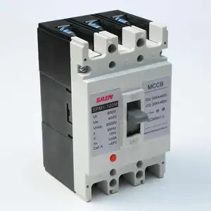 Industrial distribution MCCB 4 pole circuit breaker manufacturer direct sales 3P4P100A 250A 400A