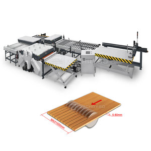 Scie à panneaux grande capacité 1300/2500 mm, machine à scier le bois multi-lames, alimentation automatique, machine à scier multi-lames pour panneaux MDF/contreplaqué - Product Image 3