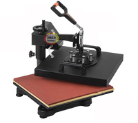 Presse à chaud 15 x 15 pouces 8 en 1 numérique multifonctionnelle pour sublimation de t-shirts