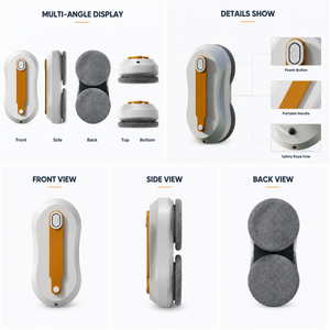 Limpiador de Vidrios Inteligente para Exteriores, Limpiador de <span class=keywords><strong>Ventanas</strong></span> de Vidrio Inteligente Eléctrico para Edificios Altos, Robot de Limpieza con Pulverización de Agua - Product Image 3