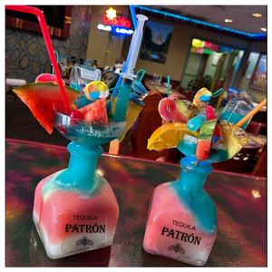 Vaso de <span class=keywords><strong>Margarita</strong></span> con Forma de Botella de Tequila Mini <span class=keywords><strong>Patron</strong></span> de 750 ml, Vaso Gigante Novedoso con Colores y Logotipo Personalizables - Product Image 6