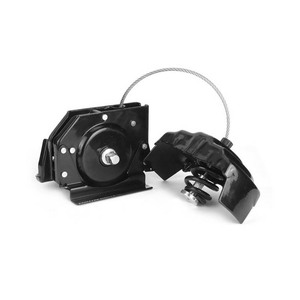Cabrestante manual Chevrolet para rueda de repuesto, cable de acero de 6 mm, diseño estándar negro 924-523 - Product Image 4