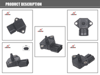 Sensor de Presión Absoluta del Colector de Admisión 89420-97204 079800-5380 para Toyota Daihatsu Sirion 1.3
