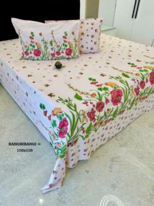 Modern Discharge Printed <b>Bedding</b> Set Quilt Bedspread Pillow Covers Floral <b>Elephant</b> <b>Bedding</b> Set for Bedroom - Product Image 2