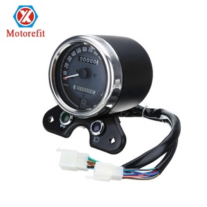 Velocímetro Digital LCD para motocicleta, odómetro RTS con interfaz de carga USB con luz para <span class=keywords><strong>Honda</strong></span> CG125 Cafe Racer - Product Image 2