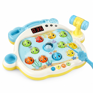 Jeu de tape-taupe en plastique personnalisé avec marteau, jeu de frappe de dessin animé, jouets en plastique, service de fabrication au Vietnam pour l'éducation des enfants - Product Image 4