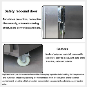 Hochwertige 36 Pan Commercial Frozen Bakery Dough Retarder <span class=keywords><strong>Proofer</strong></span> Brothers tellung Maschine Großhandel Verkauf New Made Wheat - Product Image 6