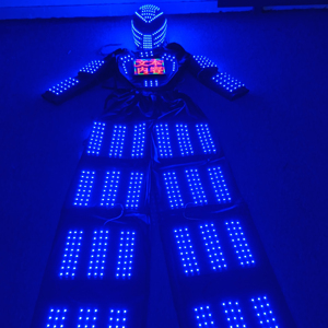 Traje de Robot Led usable <span class=keywords><strong>Alquiler</strong></span> <span class=keywords><strong>Eventos</strong></span> Traje de Robot realista Traje de Zanco - Product Image 1