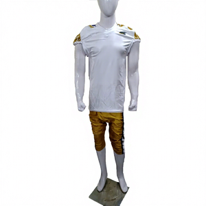Customized Sublimation American Football Uniforms Sets Adult Youth Durable Polyester Teamwear Game Day Jerseys Pants Equipment - Product Image 1
