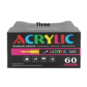 Marcadores Acrílicos de Punta Suave con Tinta Líquida para Arte Infantil y <span class=keywords><strong>Dibujo</strong></span> a Mano; Juego al por Mayor Apilable para Mezclar Colores, Hecho en China - Product Image 5