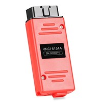 Herramienta de Diagnóstico Profesional VNCI 6154A V25 para Audi, Skoda y Seat, Compatible con CAN FD/DoIP ODI-S Engineer V17.01 y 2 Años de Garantía