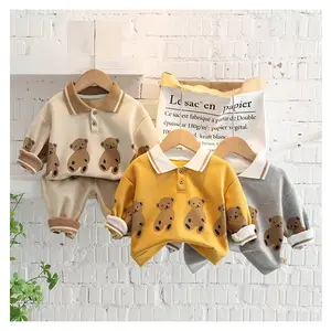 Conyson personalizado primavera sólido liso recién nacido niños bebés pantalones cortos algodón moda Casual Boutique niños conjuntos de ropa