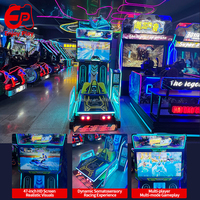 Simulateur d'arcade de course de bateaux à monnayeur, écran HD 47 pouces, retour de vibration, vente chaude commerciale directe usine OEM