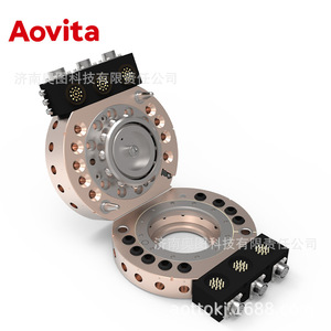 Aovita Aqc 40 ดิสก์เปลี่ยนเครื่องมือแบบรวดเร็ว รับน้ำหนักได้ 40 กก. สำหรับหัวจับปลายแขนหุ่นยนต์ในระบบปั๊มอัตโนมัติ - Product Image 2