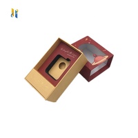 Boîte-cadeau en carton vert avec logo personnalisé avec tiroir coulissant de fantaisie en forme d'aimant UV de style dur Spécifications de la feuille Insert en mousse
