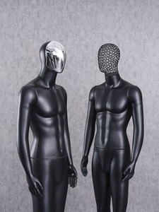 Người Đàn Ông Của Giả Mô Hình Cửa Hàng Quần Áo Cửa Sổ Hiển Thị Màu Đen Cơ Thể Con Người Nhựa Nam Mannequin Đầy Đủ Cơ Thể Cho Phù Hợp Với Áo Hiển Thị - Product Image 4