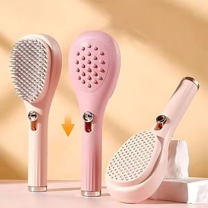 Brosse de massage rétractable pour cuir chevelu, peigne démêlant et masseur capillaire le plus vendu pour les soins des cheveux - Product Image 4