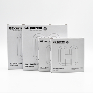 GE-2D Nhà Máy Giá Trong Kho U Loại Đèn Tiết Kiệm Năng Lượng 220V 16 Wát 21 Wát 28 Wát 38 Wát GR10q Mát Trắng 6500K Ống Huỳnh Quang - Product Image 5