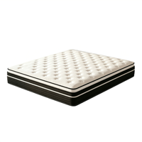 Matelas à ressorts ensachés de qualité supérieure avec soutien orthopédique, tissu respirant, design durable pour appartement et usage domestique
