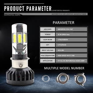 도매 6면 조명 100W 10000 루멘 M02E <span class=keywords><strong>RTD</strong></span> <span class=keywords><strong>LED</strong></span> 오토바이 헤드라이트 <span class=keywords><strong>H4</strong></span> P41T BA20D P15D <span class=keywords><strong>LED</strong></span> 오토바이 헤드라이트 - Product Image 5