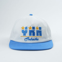 Gorras Snapback de Cinco Paneles Personalizadas de Dos Tonos Yukaihe al por Mayor, Gorras Deportivas de Algodón con Bordado, Estilo Dad Hat