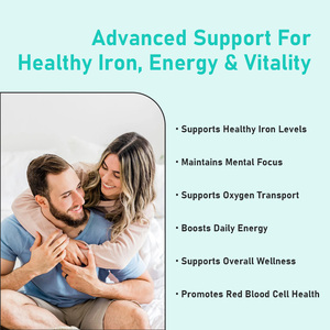 Gotas Líquidas de Hierro al por Mayor con Hierro que Apoya la Salud de las Células Sanguíneas, Aumenta la Energía Diaria, Mejora la Salud Mental y Promueve Niveles Saludables de Hierro - Product Image 4
