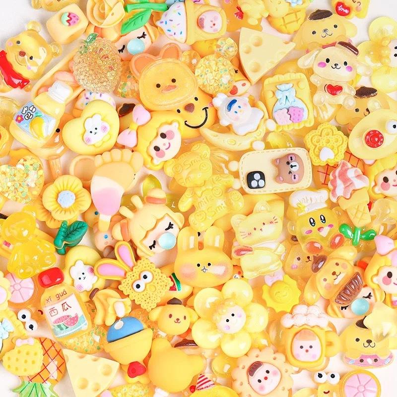 Yellow transparent model