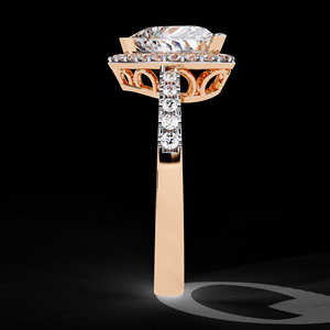 2.00 Carat IGI Certified Heart Cut Lab Grown Diamond Eco Friendly 18K Gold Customizable Engagement <b>Ring</b> From India - Product Image 4