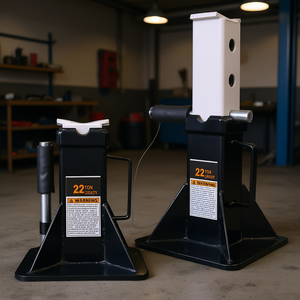 Soporte de elevación para coche, capacidad de 22 toneladas, elevación hidráulica manual de acero para reparación de vehículos - Product Image 2