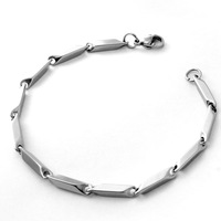 Bracelet chaîne à maillons plaqué or avec logo personnalisé, tendance et très vendu, pour homme et femme, réglable en acier inoxydable, idéal pour les couples et les anniversaires