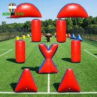 AIRFUN Offre Spéciale jeu de tir obstacle gonflable paintball bunker ensemble pour enfants