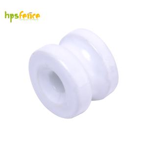 Isolateur en céramique 100g, porcelaine haute résistance, résistant au feu et à la corrosion, pour poteaux en acier ou en bois de 42 mm - Product Image 2