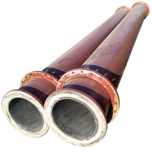 バサルトラインパイプ耐セラミックチューブ/キャストバサルトラインスチールパイプ工場価格 - Product Image 3