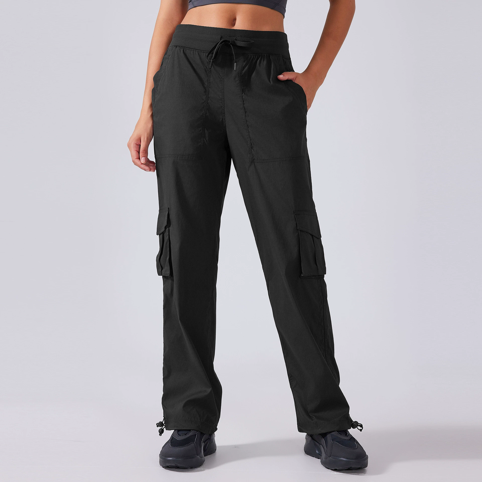 High-Waist Activewear Leggings: colour and size-option reference for private-label production