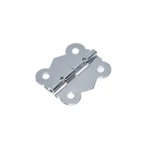 Loveshing mini dobradiças de borboleta, para armário, gaveta, caixa de joias, dobradiça fs5009