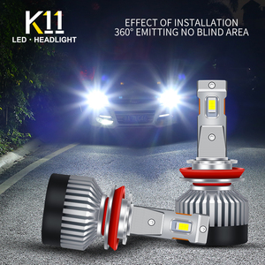 Kit de faros LED de alta potencia para coche 140W 33200LM 6000K 3000K H1 H4 H7 H11 HB3 HB4 9012 D2 D4 Strong Canbus <span class=keywords><strong>K11</strong></span> - Product Image 5