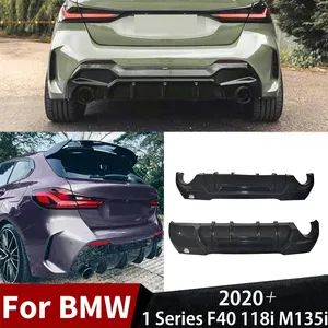 สปอยเลอร์ดิฟฟิวเซอร์กันชนหลัง StarNav สำหรับรถยนต์ BMW ซีรีส์ 1 F40 118i M135i ปี 2020+ รุ่น M Sport Hatchback ชุดแต่งภายนอก - Product Image 5