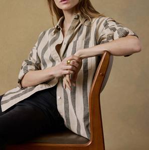 Camisa Informal Sencilla y Transpirable de Poliéster/Algodón con Rayas Pine Bay - Product Image 3