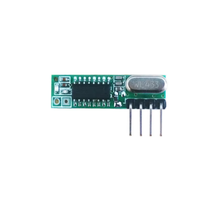 Module émetteur-récepteur RF superhétérodyne 433 MHz, composants électroniques pour kit DIY sans fil pour télécommande 433 MHz