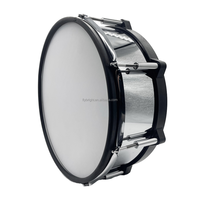 10 / 12 / 14 Inch Musical Instrument Electronic Electric Snare Tom Drums Set Kit Snare with Dual Zone 6 Point Trigger Plate