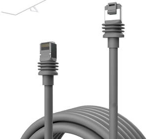 Available in Multiple Sizes Gen 3 Cable for Starlink, V3 for Starlink Standard Kit Replacement, Waterproof Outdoor Grey - Product Image 2