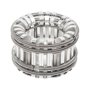 <span class=keywords><strong>Doigt</strong></span> de contact Tulip 2000A 40, doigts laminés, diamètre 57 mm, plaqué argent, pour disjoncteur à vide MV&HV VCB - Product Image 1