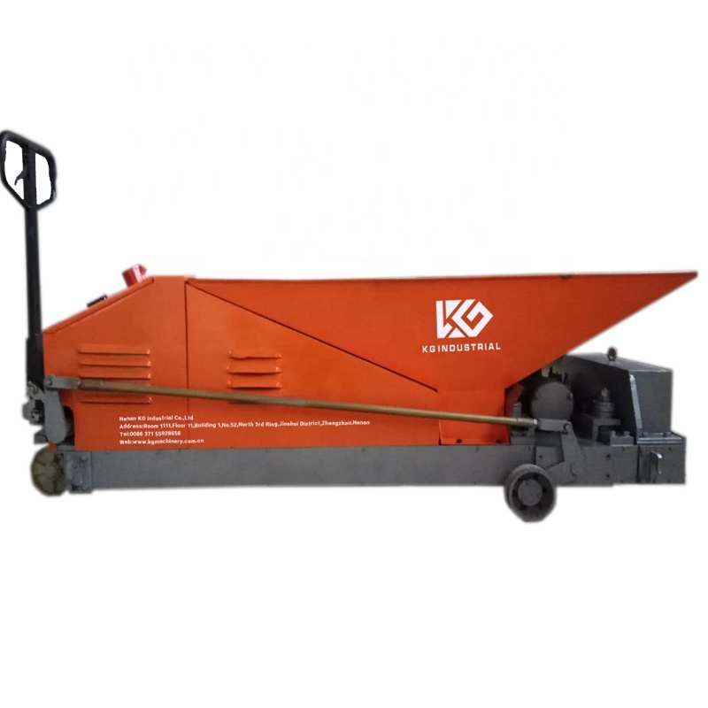 Precast concrete wall panel extruder for casting interior and exterior walls
