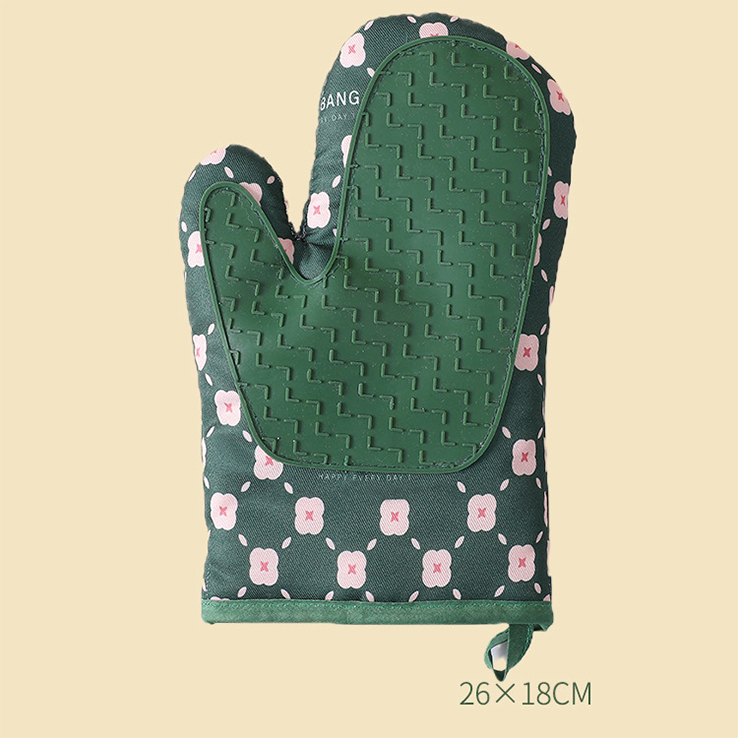 Silicone Shell Kitchen Oven Mitts