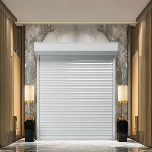 Trọng lượng nhẹ bền chống ăn mòn an ninh Hợp kim nhôm cuộn lên cửa cho nhà để xe - Product Image 5