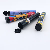Étui de rangement pour briquet en plastique étanche, accessoires pour fumer, étui à tabac, étui à papier, porte-herbe à rouler avec bouchon à pression