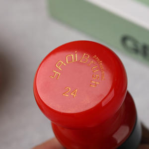 Yaqi 24mm Complexe Noir Version Meilleure Qualité Brun Cheveux Synthétiques Mens Blaireaux - Product Image 5