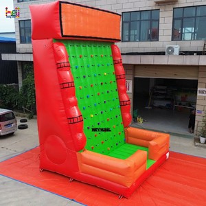 Murs d'escalade gonflables géants pour l'extérieur, <span class=keywords><strong>jeux</strong></span> d'escalade pour enfants, matériau PVC commercial - Product Image 2